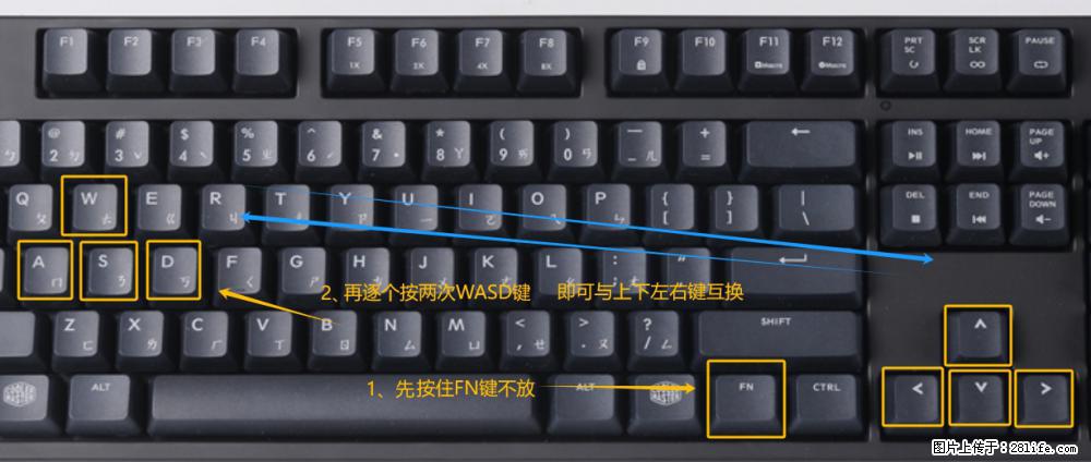 键盘，怎样把wasd键与上下左右方向键互换？ - 生活百科 - 揭阳生活社区 - 揭阳28生活网 jy.28life.net